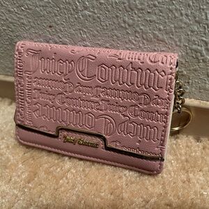 Juicy Couture mini wallet with key ring